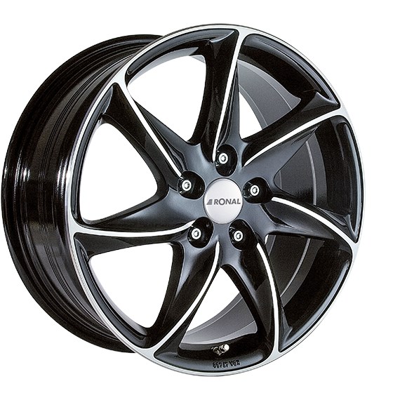 RONAL R51 ZWART GEPOLIJST 4053881105827